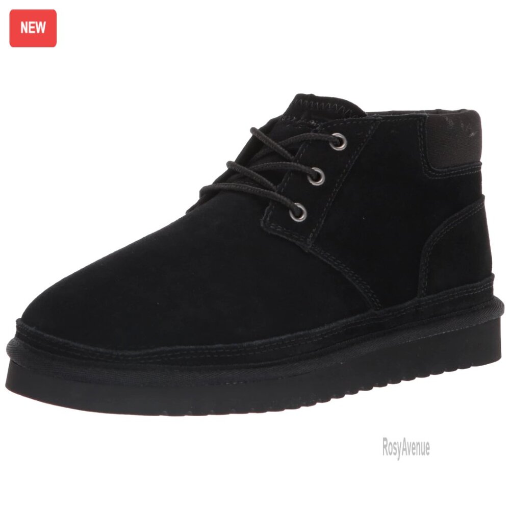 Suede Ankle Boots With Faux Fur Lining, Eva Outsole, Women's Size